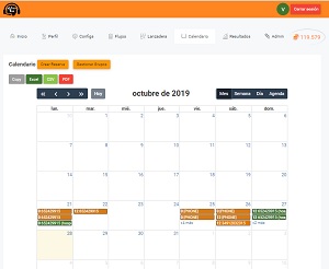 Gestiona diferentes calendarios