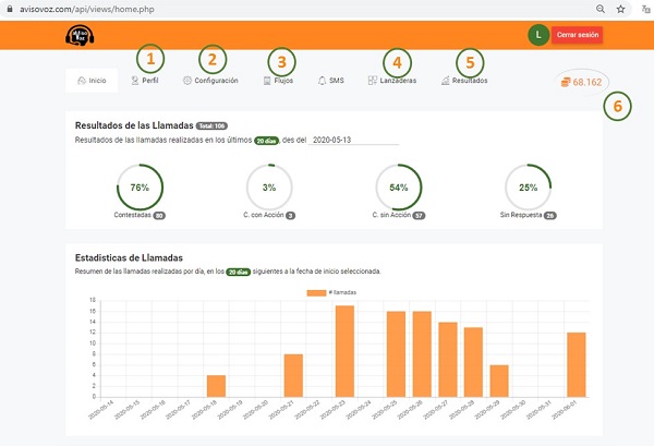 vídeo configuración software de avisovoz paso 4